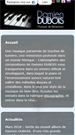 Mobile Screenshot of damiendubois.com