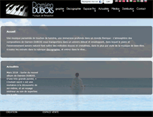 Tablet Screenshot of damiendubois.com